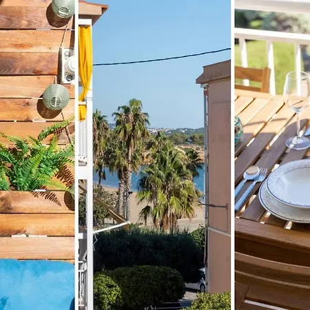 Privilegiado-tarragona-50mplaya-wifi-pool-relax8 アパート タラゴナ