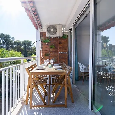 Privilegiado-tarragona-50mplaya-wifi-pool-relax8 アパート タラゴナ