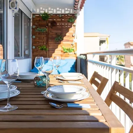 Privilegiado-tarragona-50mplaya-wifi-pool-relax8 公寓